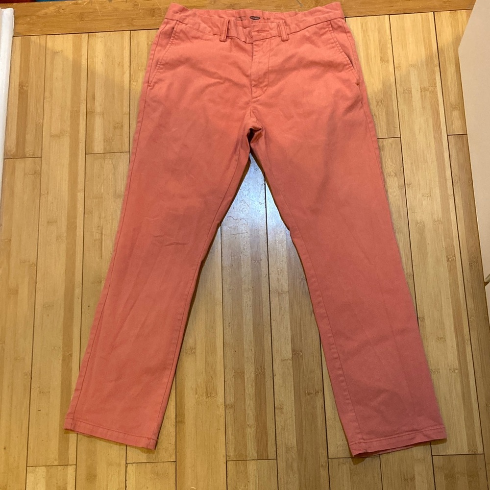 Old Navy Men's Salmon Chinos